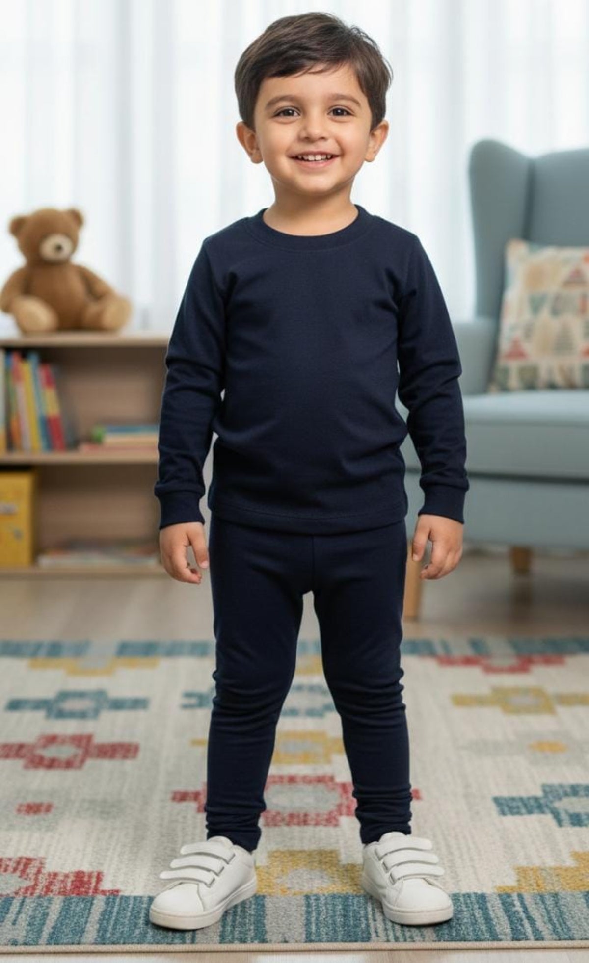 Navy Inner Set Newborn