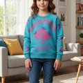 Strawberry Teal Sweatshirt for Girls