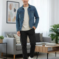 6 Pocket Black Trouser Men's