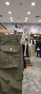 6 Pocket Mehndi Trouser Men's