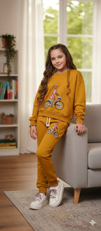 Doll With Cycle Mustered Track-suit Girls