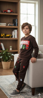 Marvel Chocolate Track-Suit Boys