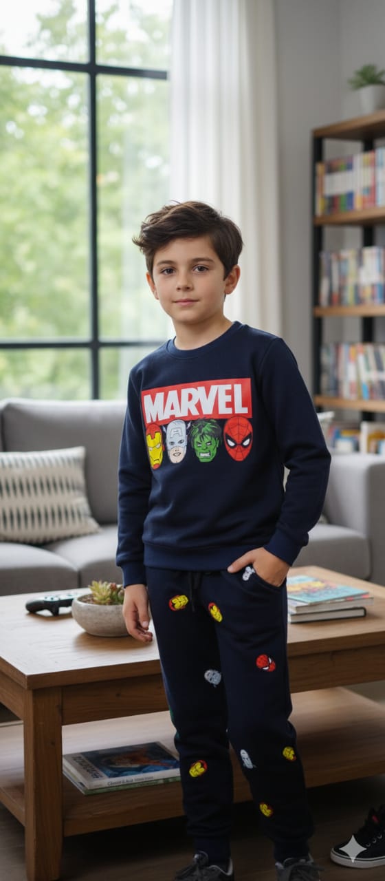 Marvel Navy Track-Suit Boys