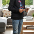 Captain America Black Double Sweatshirt Boys ( R-236 )