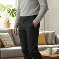 (Black) Cotton Pant Men's