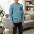 Ultimate Spiderman Light Blue Sweatshirt Boys ( R-61 )