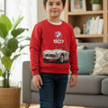 BMW Red Sweatshirt Boys ( R-341 )