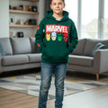 Marvel Green Hoodies Boys ( R-88 ) ( Factory )
