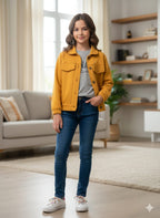 Two Pocket Copper Jacket Girls