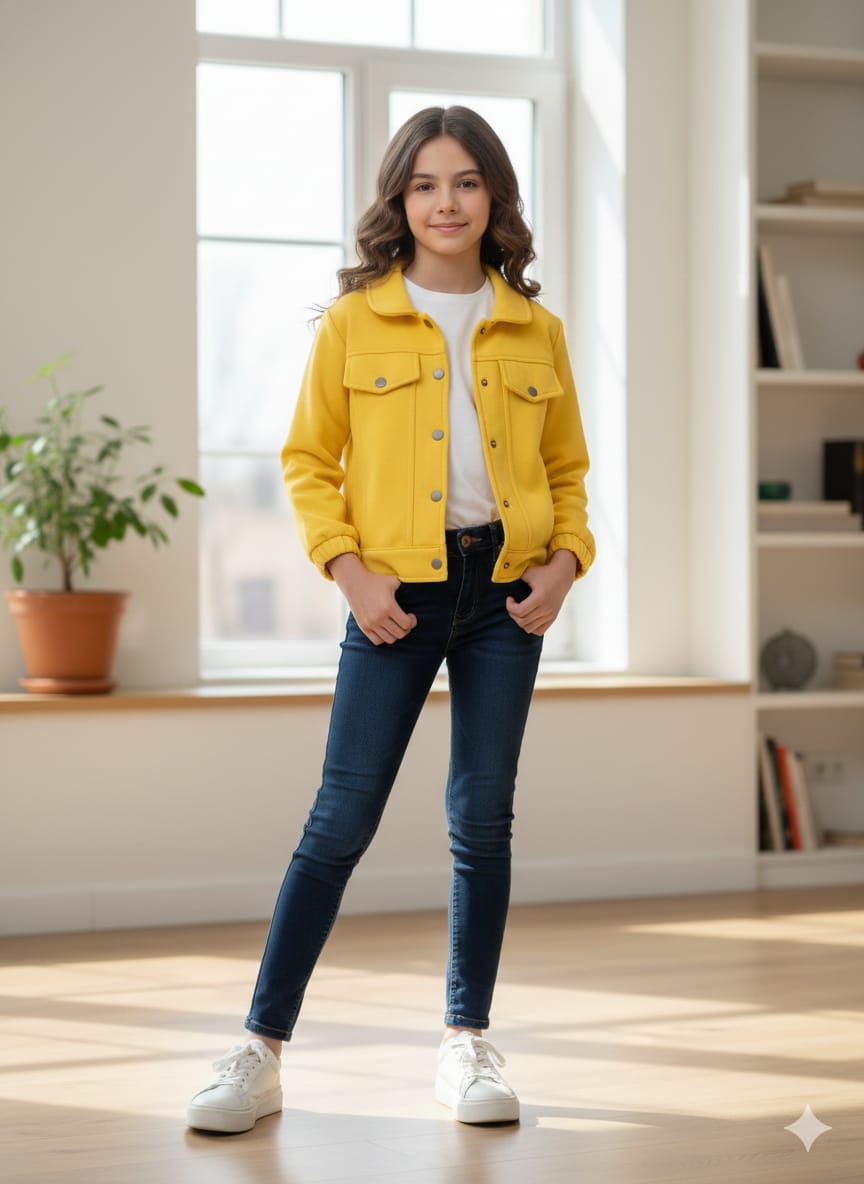 Two Pocket Yellow Jacket Girls