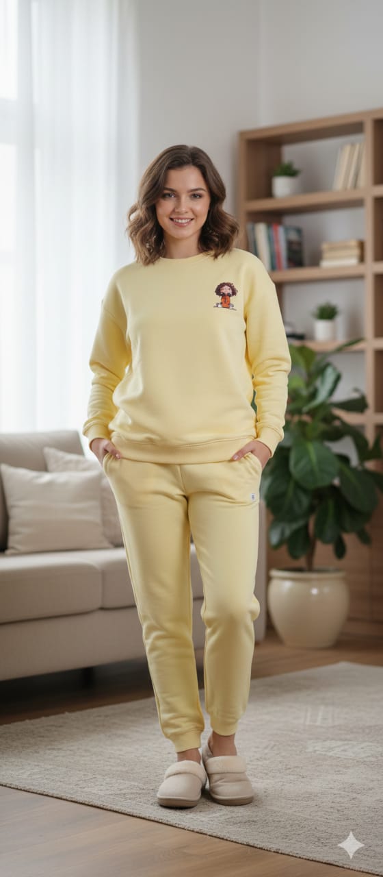 Doll Logo Lemon Track Suit ( Factory )