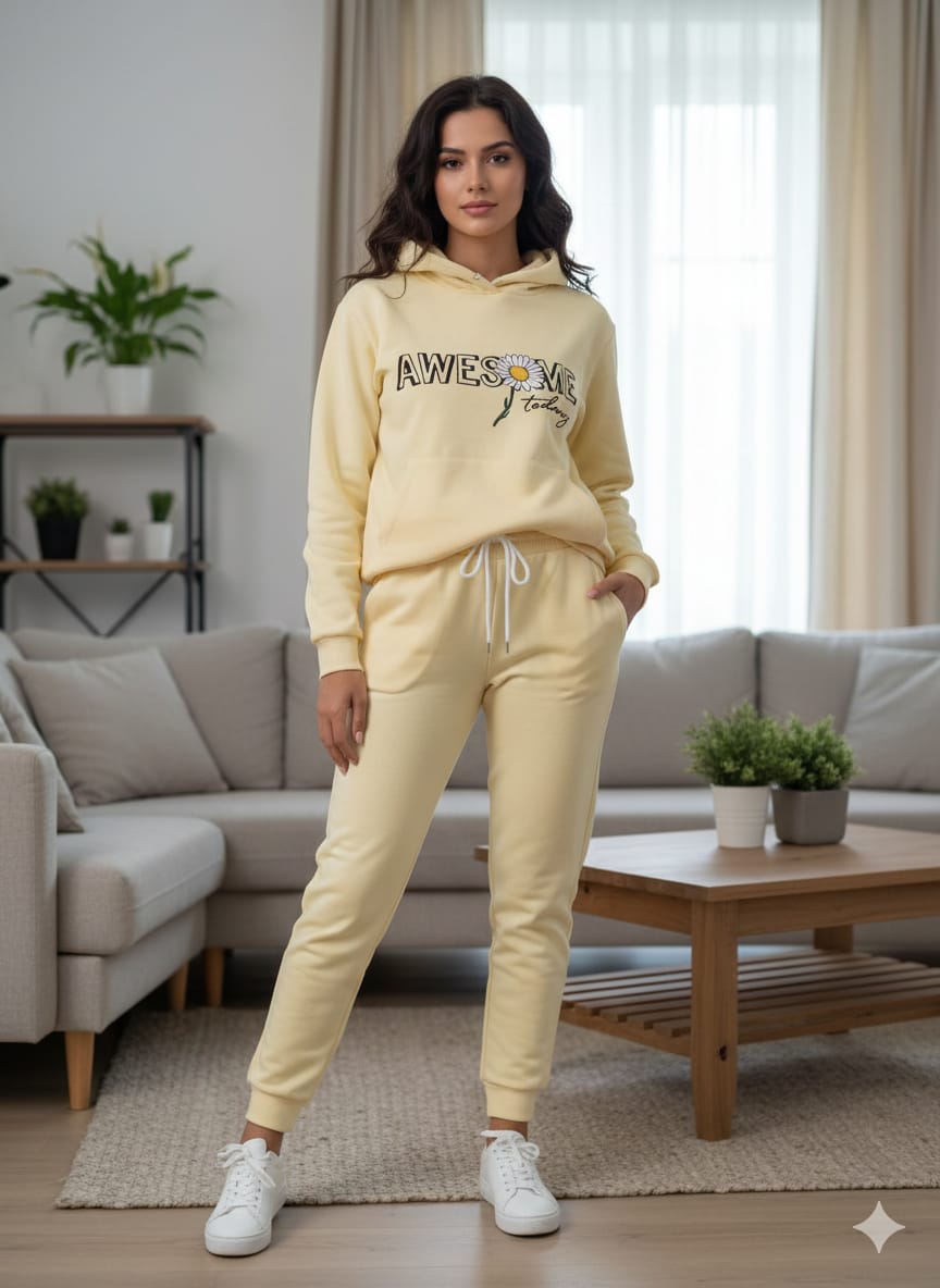 Awesome Lemon Hoodies Track Suit ( Factory )