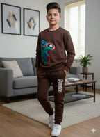 Avengers Chocolate Track-suit Boys