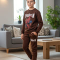 Marvel Spiderman Chocolate Track-suit Boys ( R-194 )