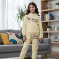 Look Like Flamingo Lemon Hoodies Track-suit Girls ( R-58 ) Factory