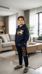 Lion King Navy Hoodies Track-suit Boys