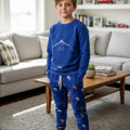 Batman Royal Blue Track-suit Boys ( Factory )