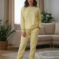 Flower Logo Lemon Track Suit