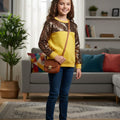 Starline Yellow Sweatshirt for Girls ( R-55 )
