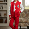Doll Logo Red Baseball Track-Suit Girls ( R-324 )