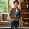 Batman Chocolate Double Sweatshirt Boys ( R-184)