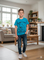 Surf Time Ferozi T-Shirt Boys