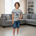 New York Oatmeal T-Shirt Boys ( R-323 , R-451 )