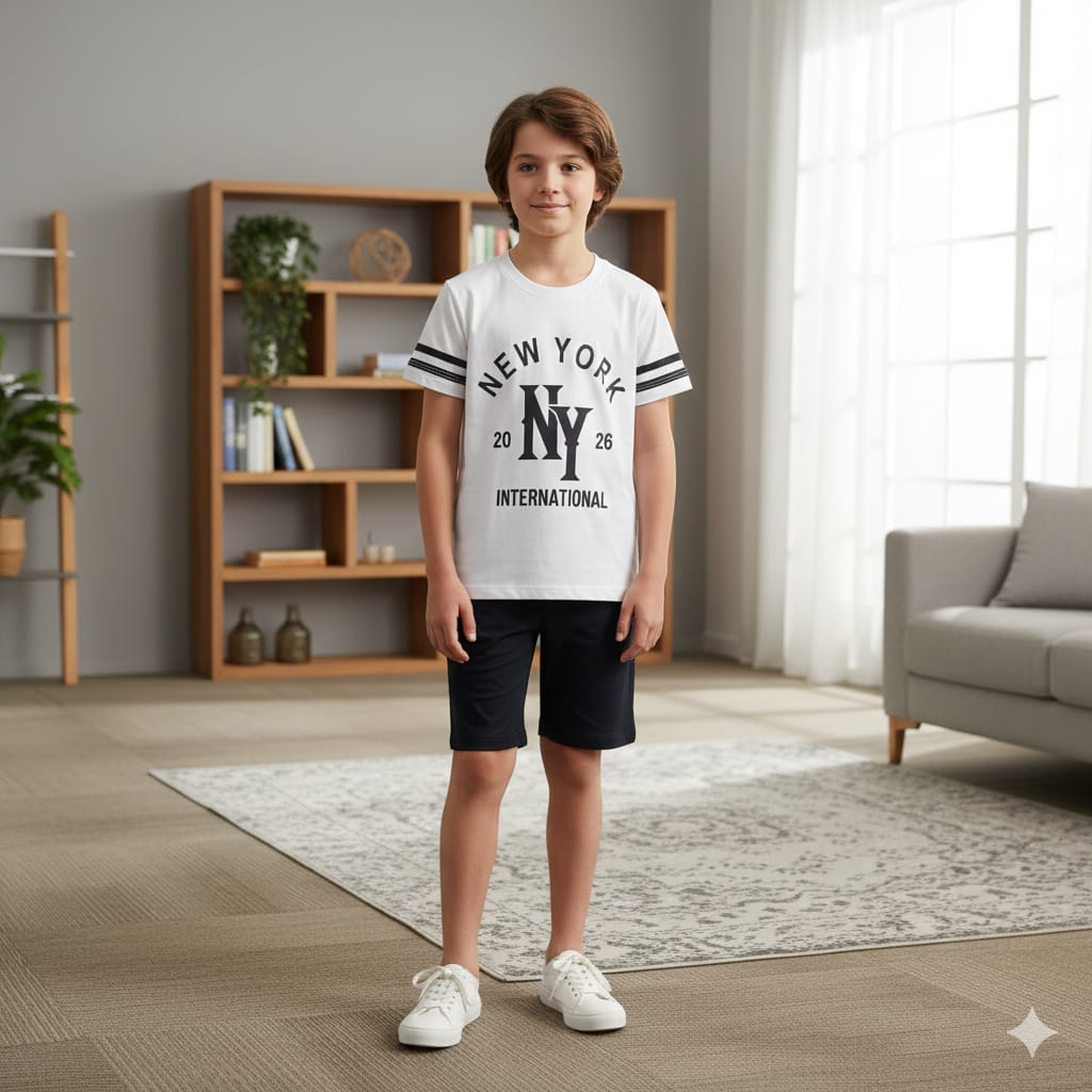 New York White Nicker Suit Boys(R-13)