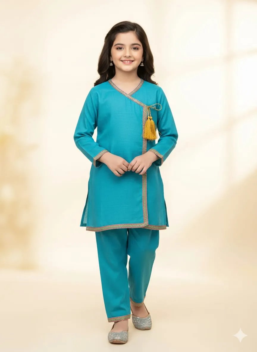 Angrakha style Zinc Pairs Girls ( R-155 N)