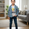 Simba Skin Inner Multi Check Full Sleeve D/Casual Shirt Boys(R-293N)