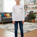 Back Bencher Logo White T-Shirt Boys(R 501)