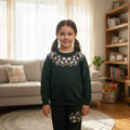 Goal Side Gala Embroidery Track- Suit- Girls