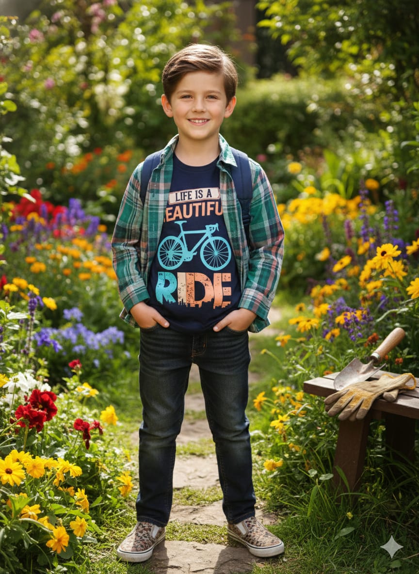 Ride Black Inner Multi Check Full Sleeve D/Casual Shirt