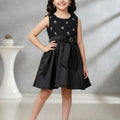 Fancy Black Frock Girls  ( R- N )