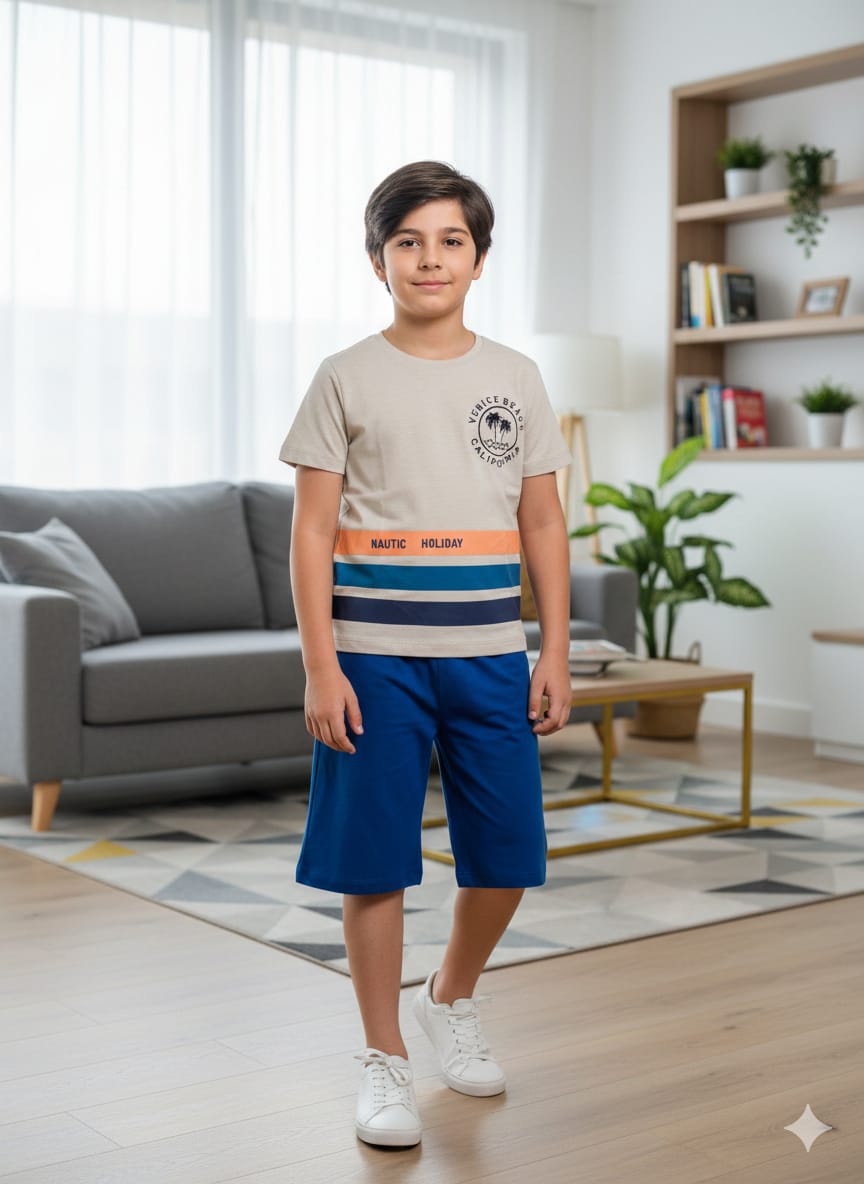 Beach California Skin Nicker Suit Boys ( R-368 )