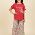 Love One Another Red T-Shirt & Flapper Girls ( R-498 )