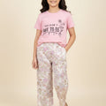 Have To Be Perfect Baby Pink  T-Shirt & Flapper Girls ( R-498 )