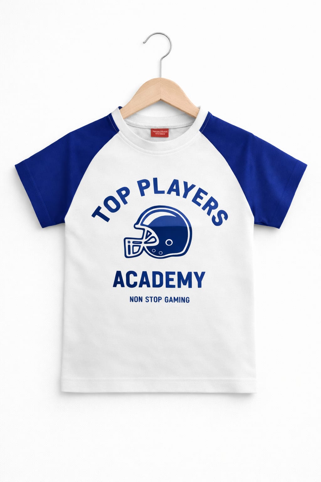 Top Player Half Sleeve White T-Shirt Boys ( R-38 )