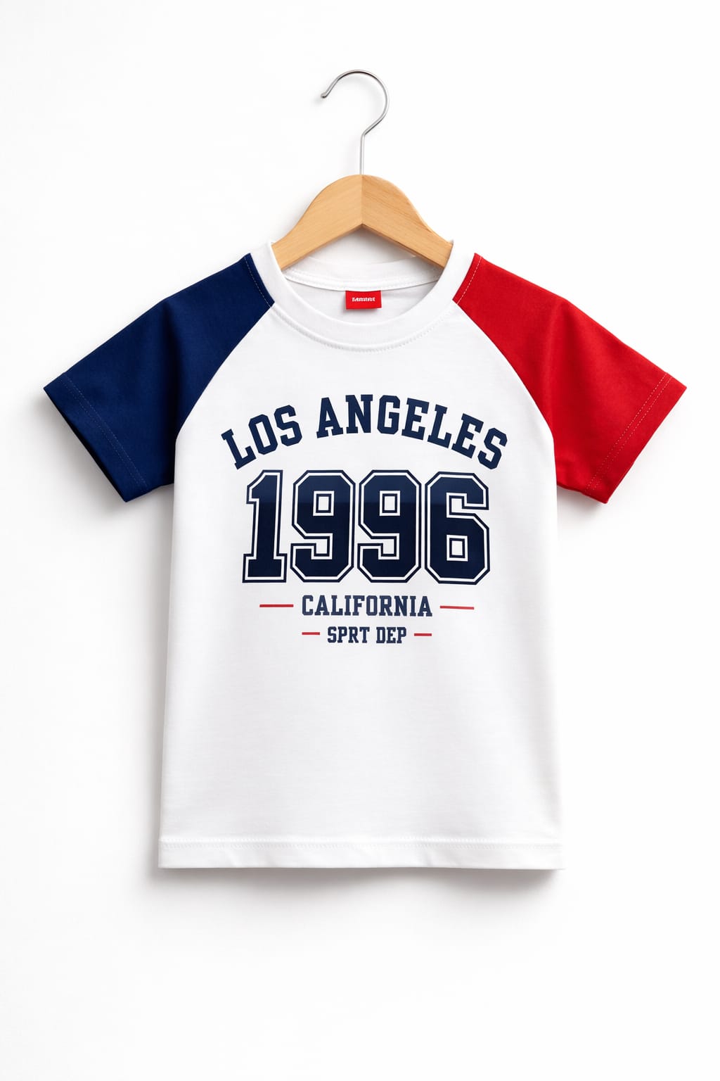 Los Angeles Half Sleeve White T-Shirt Boys ( R-64-73 )
