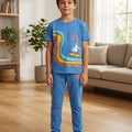 High Tides Sky Trouser Shirt Boys