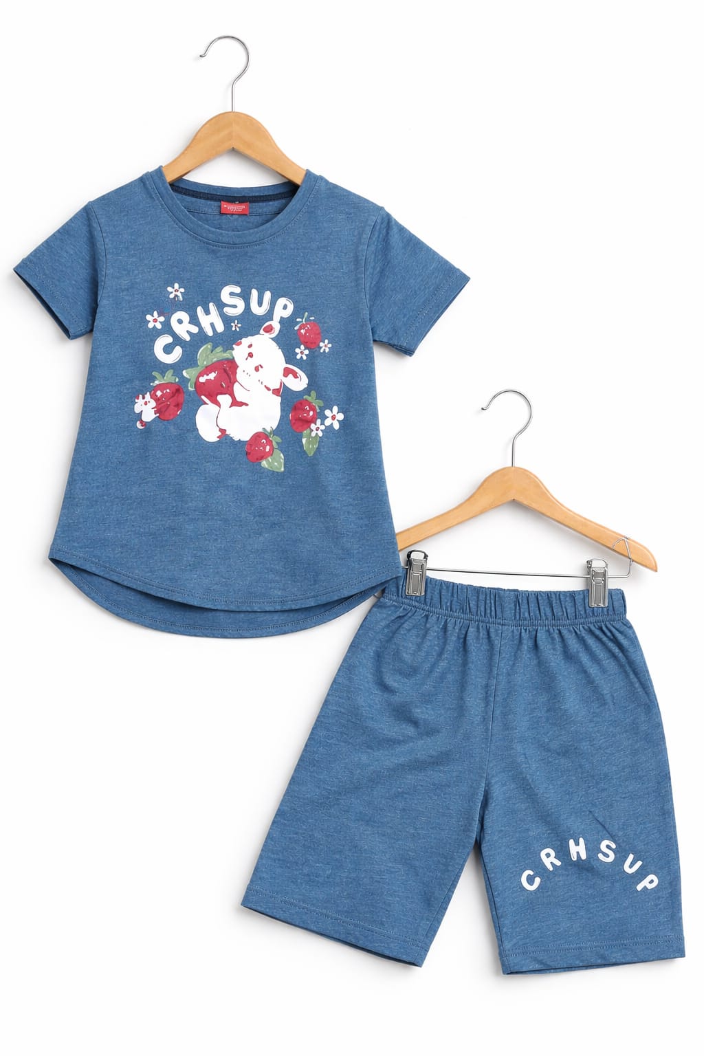 Rabbit Blue Nicker Suit Girls ( R-538 )