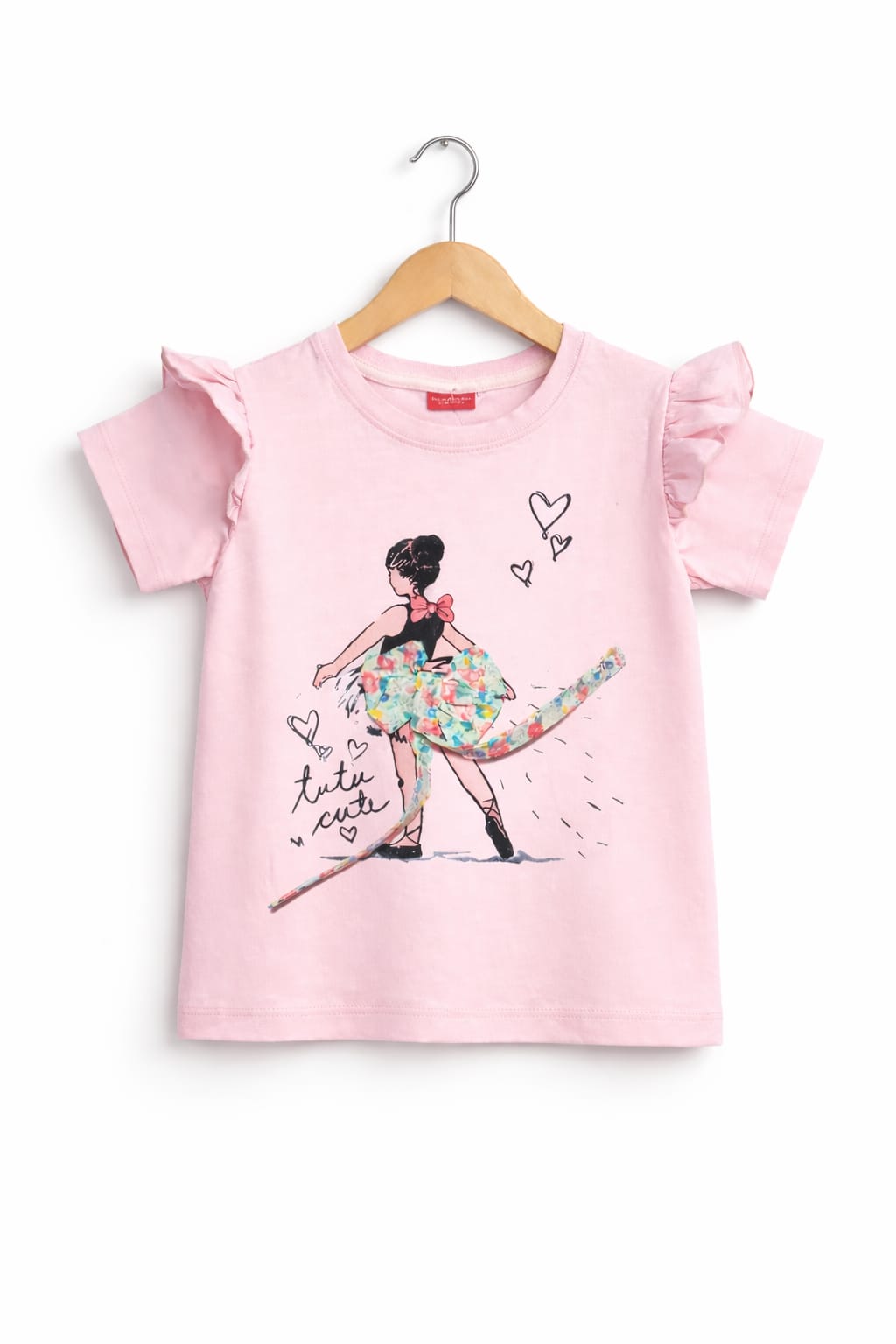 Cute Doll Baby Pink T-Shirt Girls ( R-63 )