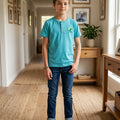 Tree Sun Ferozi T-Shirt Boys ( R-399 )