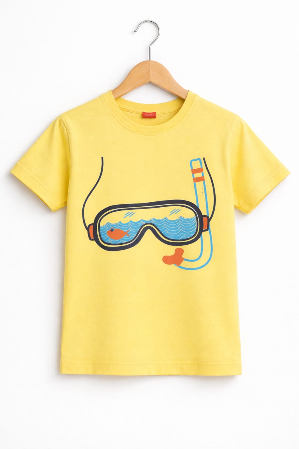 Glasses Print Lemon T-Shirt Boys ( R-181 )