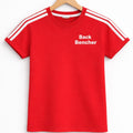 BB Logo Arms Pati Red T-Shirt Boys ( R-456 )