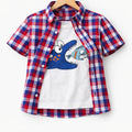 Three Fishes White Inner Multi Check D/Casual Shirt ( R-12 )