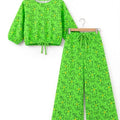 Smile Flower Full Sleeve Parrot Skate Fish Girls ( R-428 )