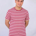 Carrot White Striper T-Shirt Men's