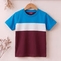 Sky Penal Mahroon T-Shirt Boys (R-486)