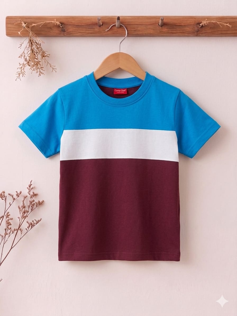 Sky Penal Mahroon T-Shirt Boys